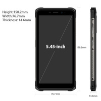 Osłona Ulefone X10 Pro wytrzymały telefon 64GB ROM wodoodporny smartfon 5180mAh telefon 5.45 "Android 11 telefon NFC 4